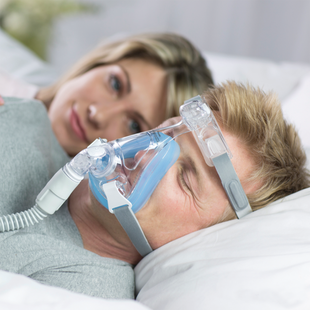 Philips Respironics Amara Gel CPAP masque facial en gros plan - coussins de masque 02