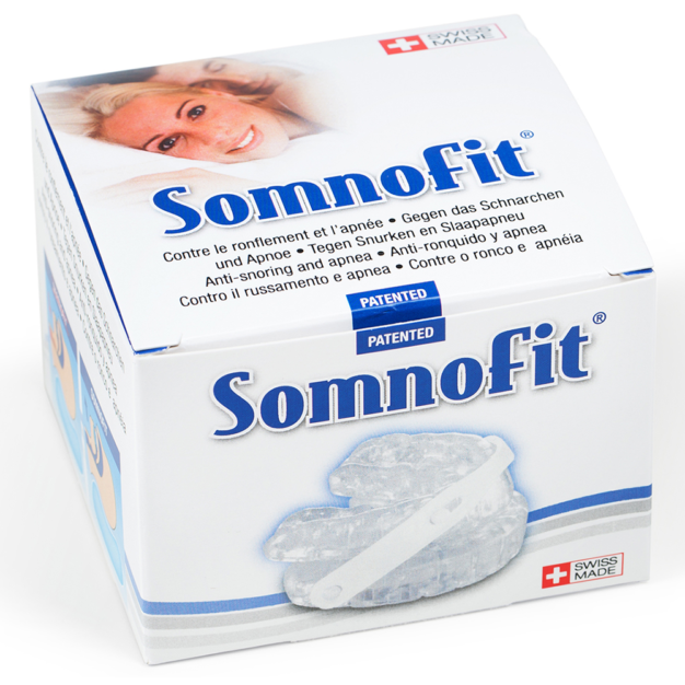 Emballage gouttière contre le ronflement SomnoFit 