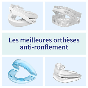 Orthèse anti ronflement - Solutions buccales et nasales anti ronflement