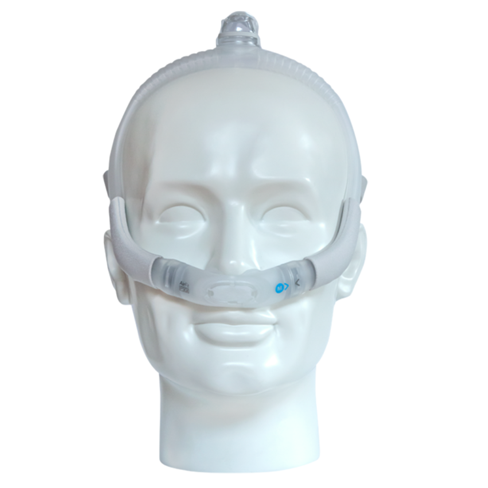 Masque Nasal ResMed P10 - Avec Embouts Tailles S, M Et L Inclus, Neuf Sous Emballage