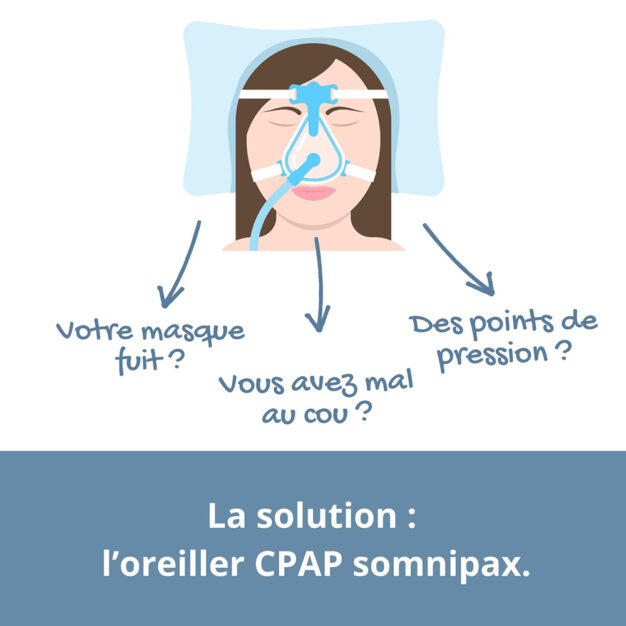 Oreiller Somnipax CPAP 02