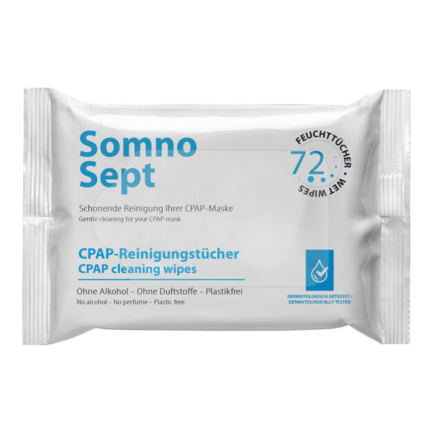 SomnoSept Lingettes CPAP 1