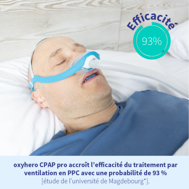 oxyhero CPAP pro contre les fuites buccales CPAP 02