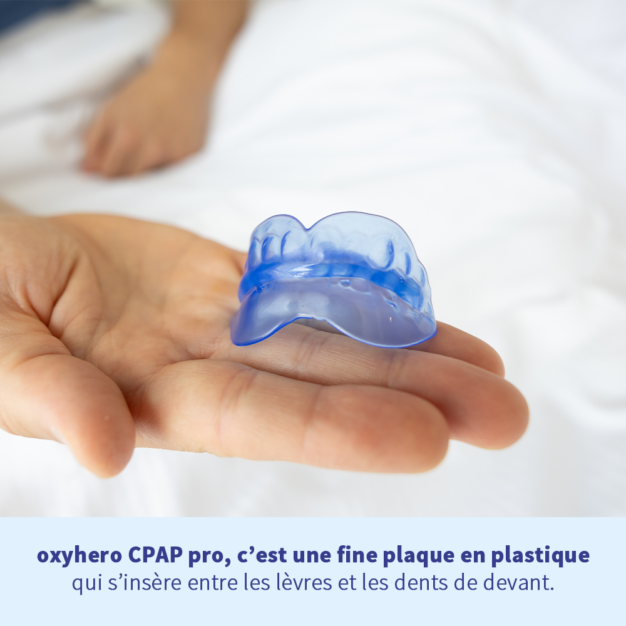 oxyhero CPAP pro contre les fuites buccales CPAP 02