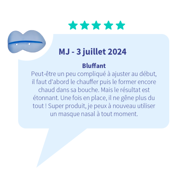 oxyhero CPAP pro contre les fuites buccales CPAP 02