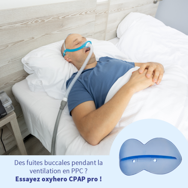 oxyhero CPAP pro contre les fuites buccales CPAP
