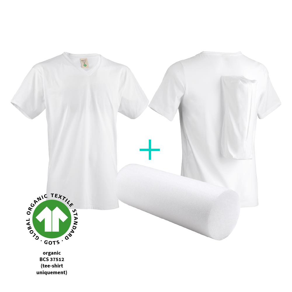 Somnipax shirt Standard (avec cylindre en mousse) + chemise de remplacement