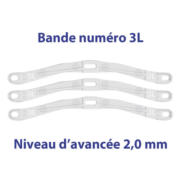 Bandes de rechange somnipax guard large et Somnofit-B 3