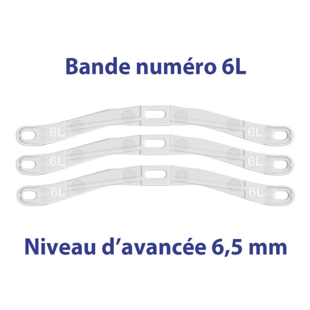 Bandes de rechange somnipax guard large et Somnofit-B 6