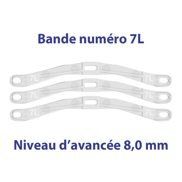 Bandes de rechange somnipax guard large et Somnofit-B 7