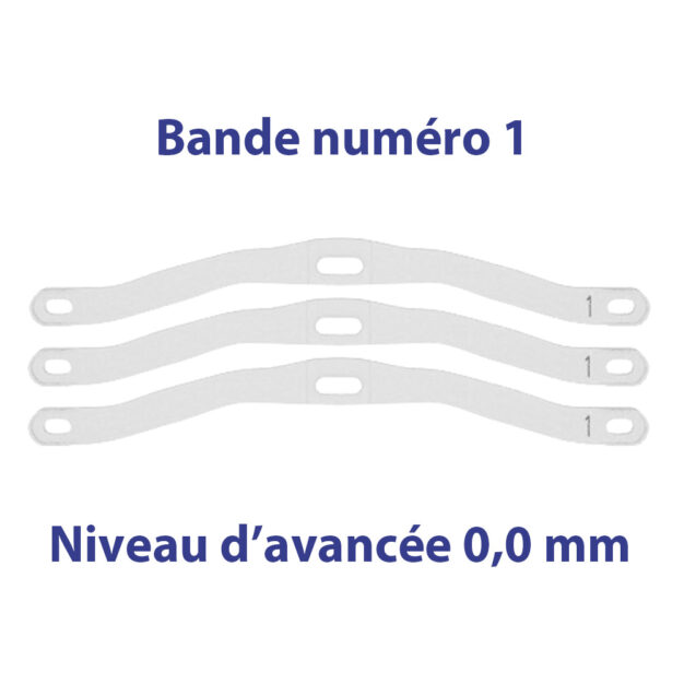 Bandes de rechange somnipax guard standard et Somnofit-S 1