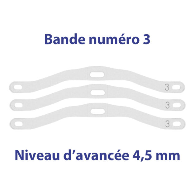 Bandes de rechange somnipax guard standard et Somnofit-S 3