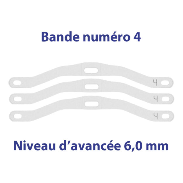 Bandes de rechange somnipax guard standard et Somnofit-S 4