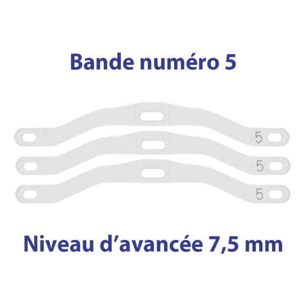Bandes de rechange somnipax guard standard et Somnofit-S 5