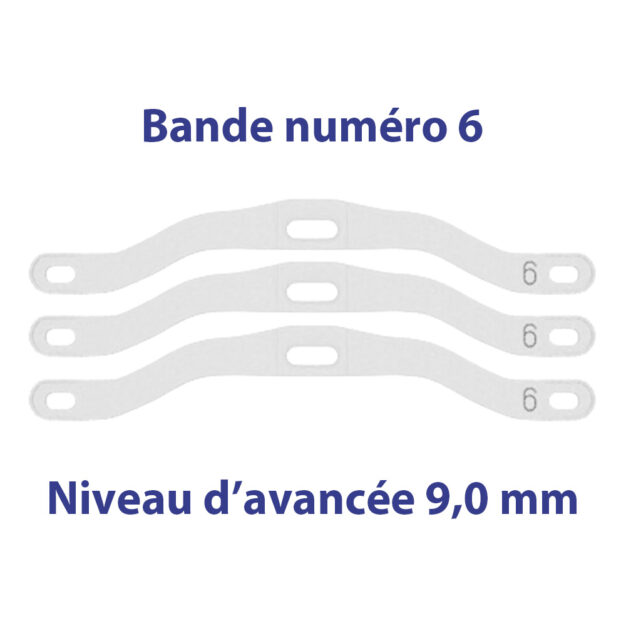 Bandes de rechange somnipax guard standard et Somnofit-S 6