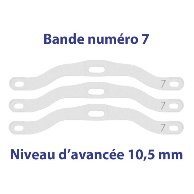 Bandes de rechange somnipax guard standard et Somnofit-S 7