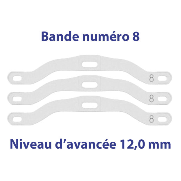 Bandes de rechange somnipax guard standard et Somnofit-S 8