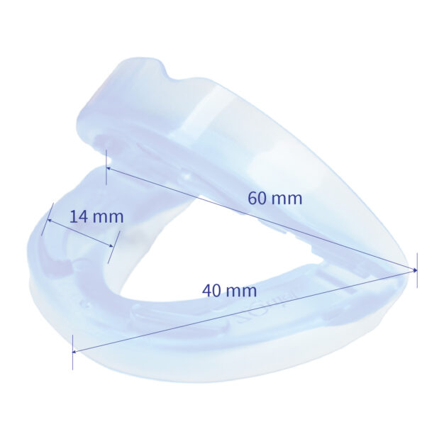 Gouttière de confort anti-ronflement ZQuiet vue de face 03