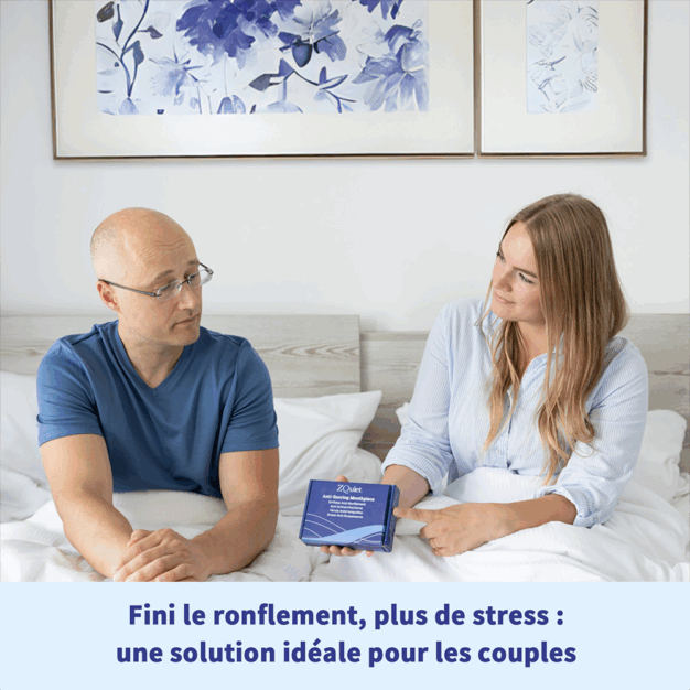 Gouttière de confort anti-ronflement ZQuiet vue de face 6