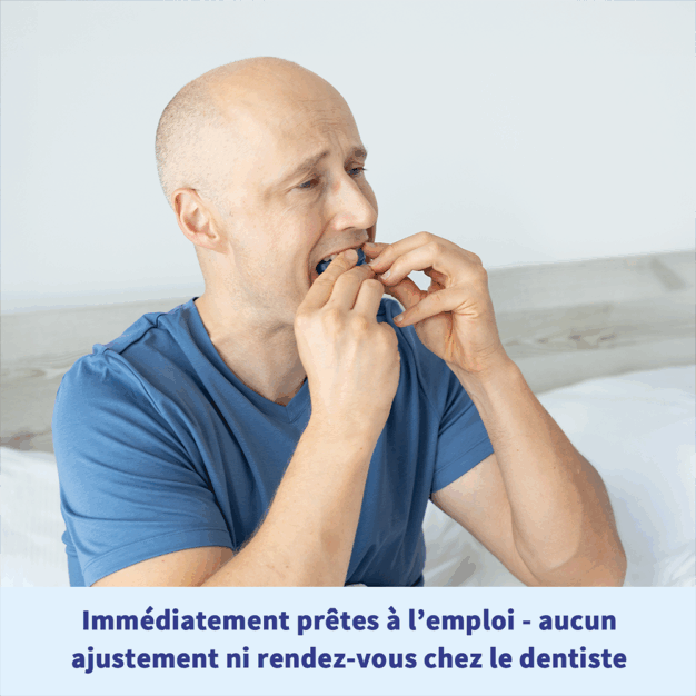 Gouttière de confort anti-ronflement ZQuiet vue de face 7