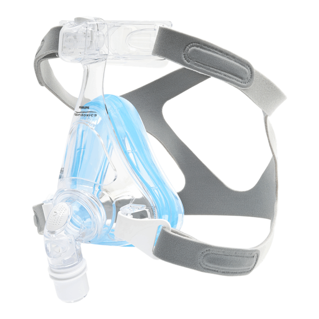 Philips Respironics Amara Gel CPAP masque facial en gros plan - coussins de masque