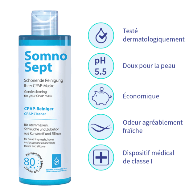 SomnoSept CPAP Nettoyant 400 ml 10