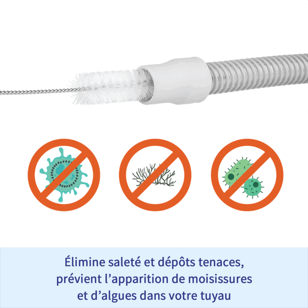 oxyhero basic brosse pour tuyaux CPAP 20 04