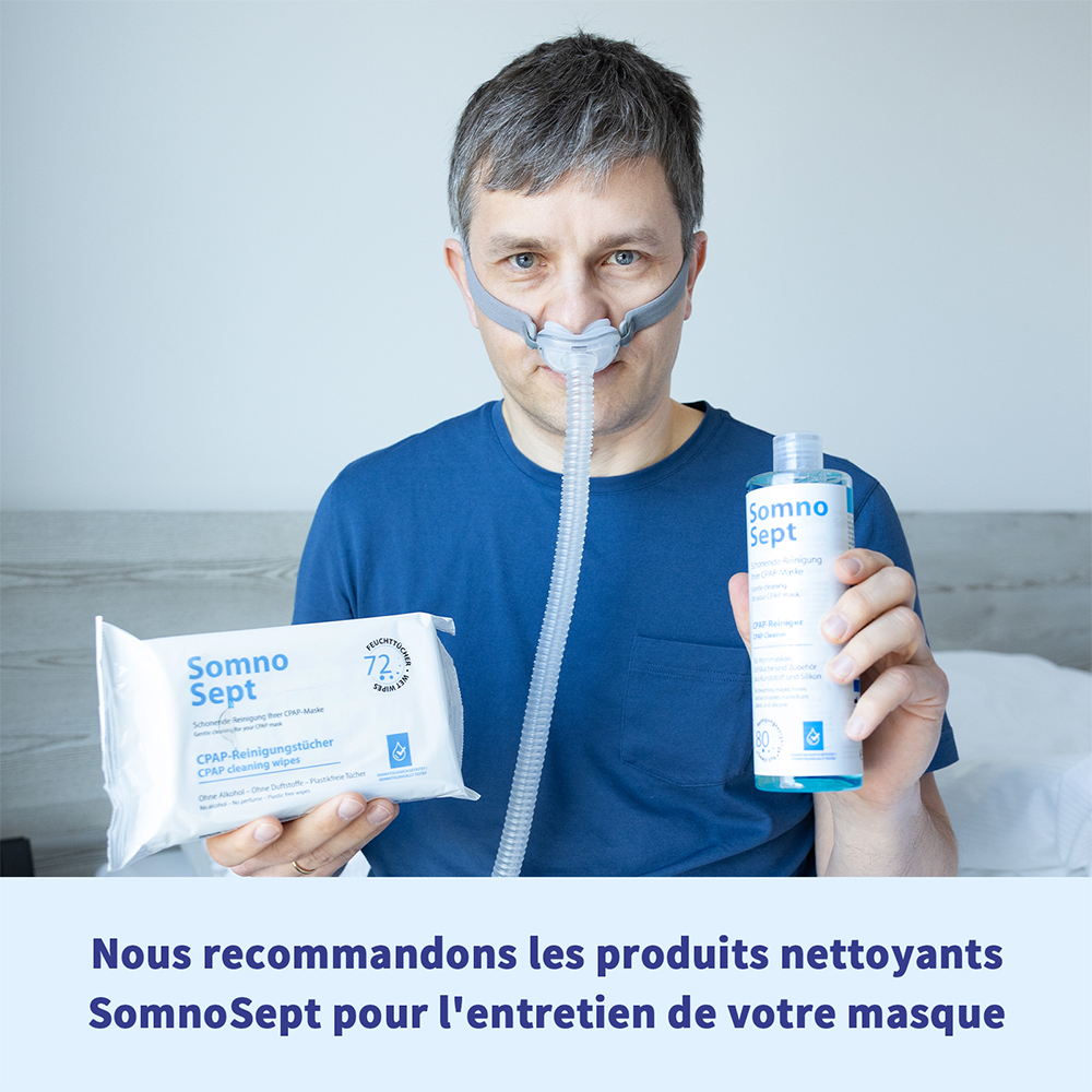Masque Narinaire ResMed P10 Avec Embouts S, M, L - Neuf Sous Emballage - Pour Apnée Du Sommeil