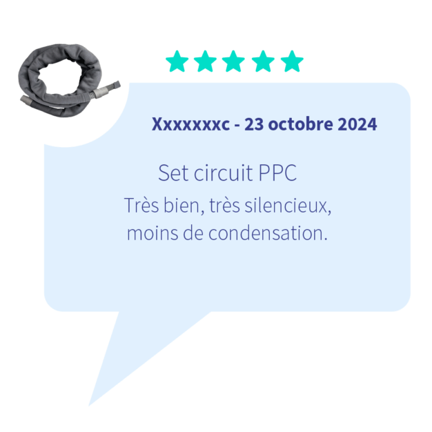 Set circuit PPC CPAP oxyhero contre la condensation 10