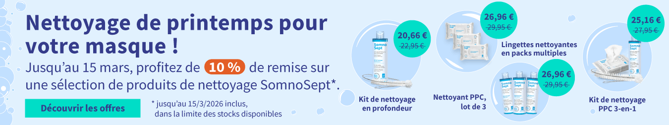 Réduction une sélection de produits de nettoyage SomnoSept 01