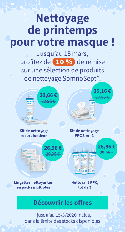 Réduction une sélection de produits de nettoyage SomnoSept 05