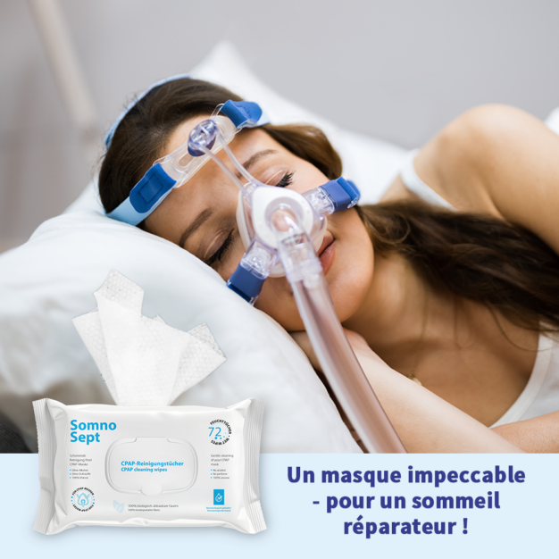 SomnoSept Lingettes CPAP 2