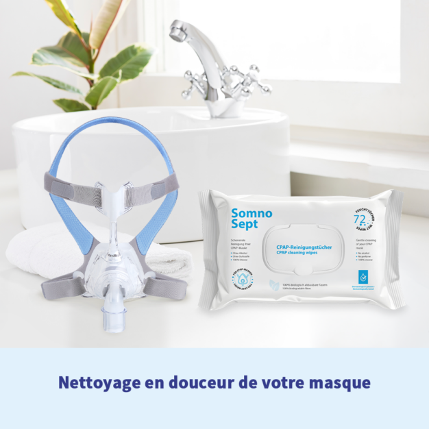 SomnoSept Lingettes CPAP 2p1