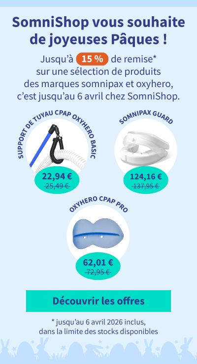 Réduction sur une sélection de produits des marques somnipax et oxyhero 05