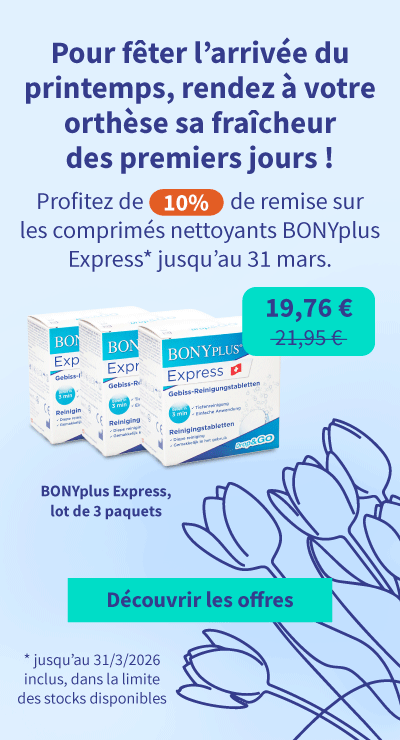 Réduction sur les comprimés nettoyants BONYplus Express 05