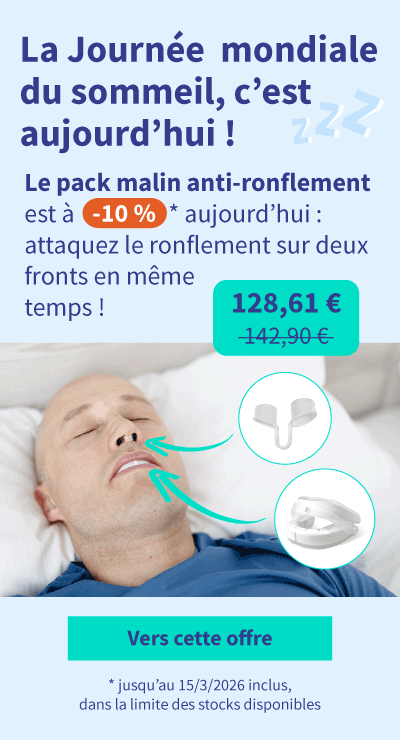 Réduction une le pack malin anti-ronflement 01