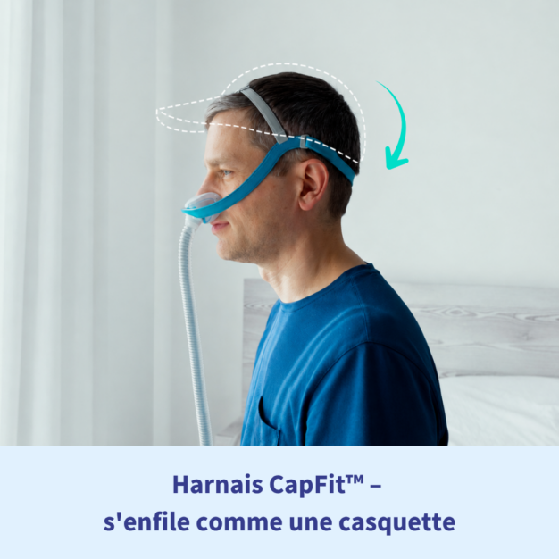 Fisher & Paykel Evora CPAP Fit-Pack Masque nasal IMG 6