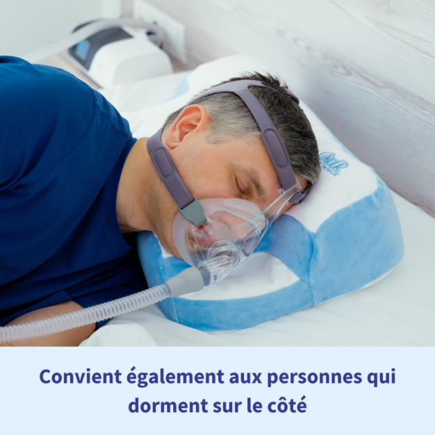 Fisher & Paykel Simplus CPAP-Masque facial vue de face