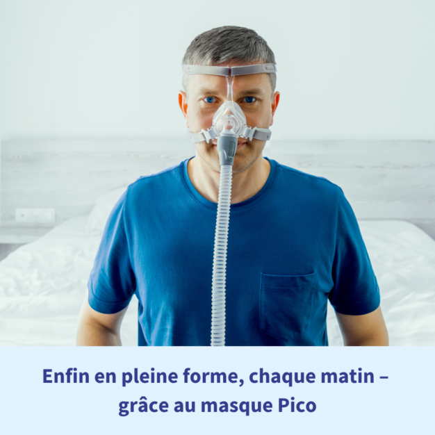 Philips Respironics Pico CPAP Nasenmaske Frontansicht2