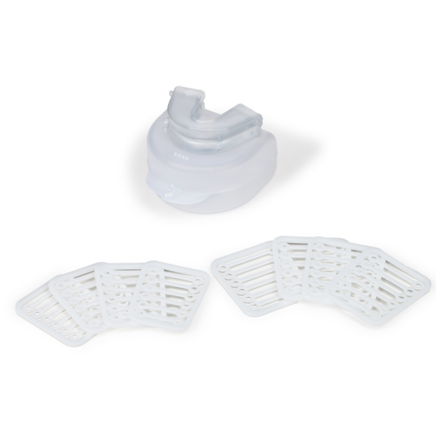 Étendue de la livraison : gouttière anti-ronflement SomnoGuard SP Soft