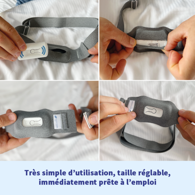 somnipax belt 2.0 - très simple d'utilisation